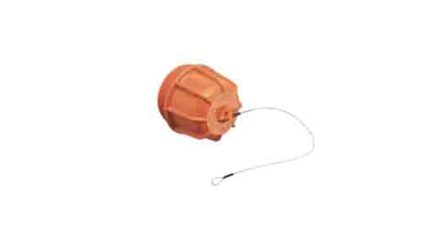 Clipsal Electrical Orange Plug Cap IP66 for use with Power Connector