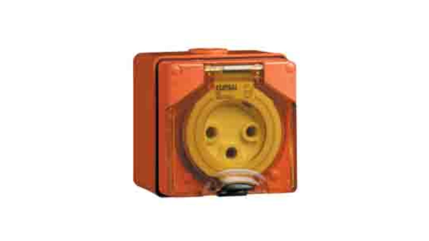 Orange, Rated At 20A, 250 V