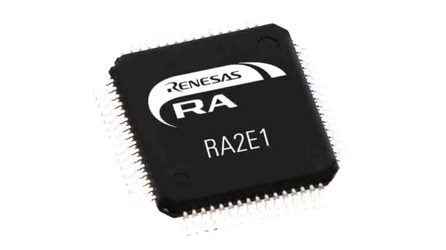 Mikrokontroler (MCU) Renesas Electronics RA4M2 QFP 64-pinowy Montaż powierzchniowy ARM Cortex M33 512 KB 32bit CAN:1