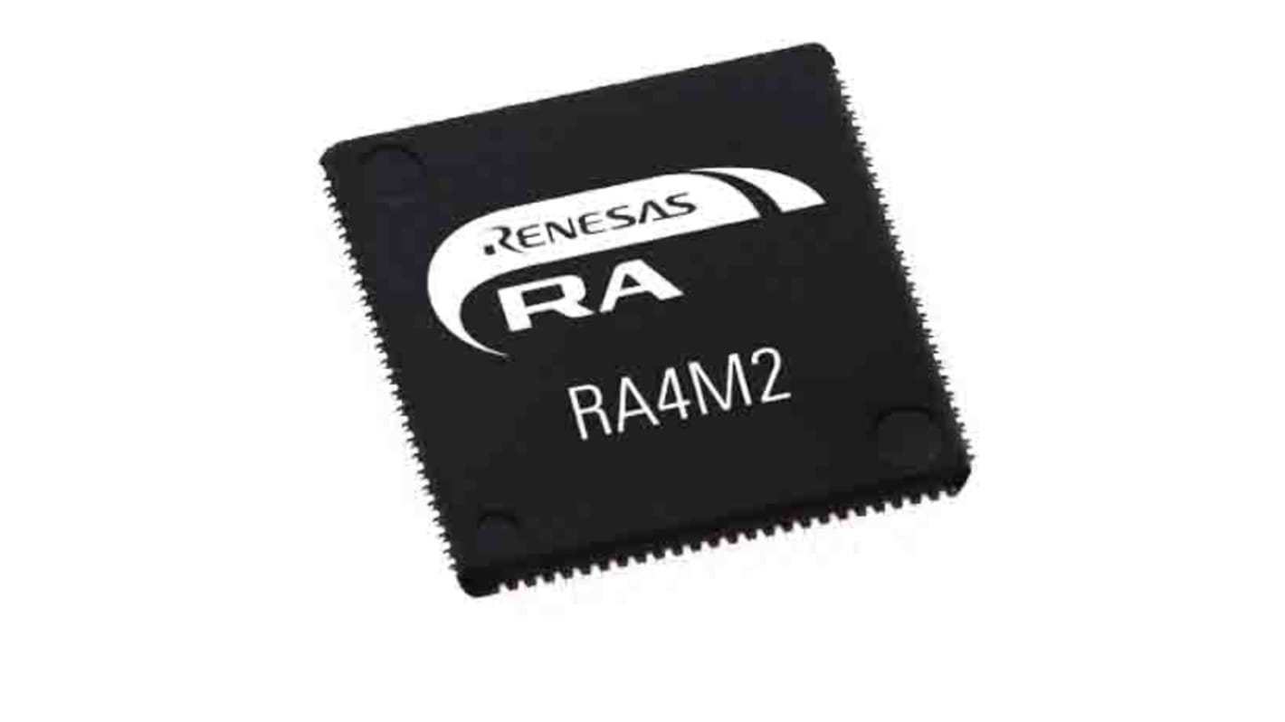 MCU RA4 ARM CM33 100MHz 512k/128k QFP100