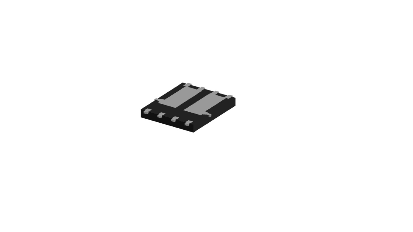Diodes Inc DMTH4008LPDWQ N-Channel MOSFET, 46.2 A, 40 V, 8-Pin PowerDI5060-8 DMTH4008LPDWQ-13