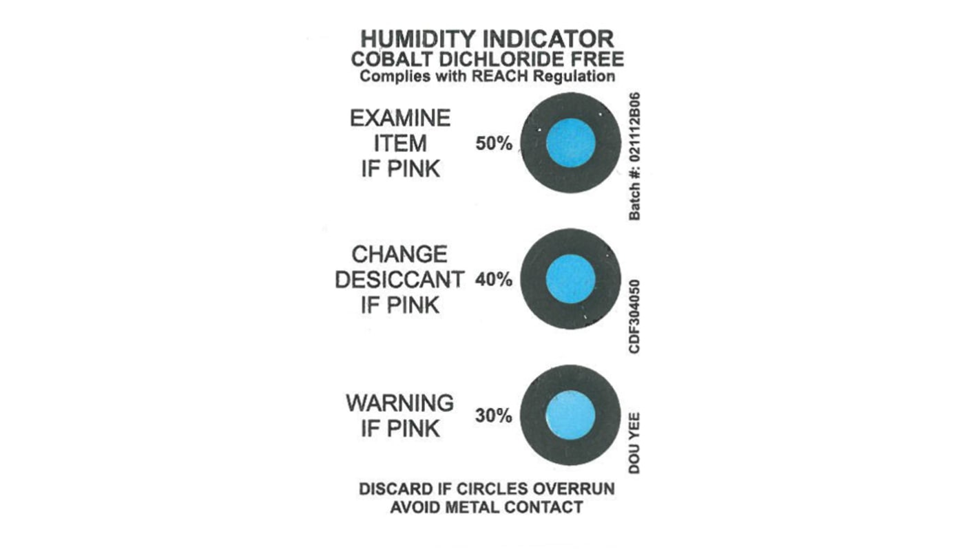 EUROSTAT Humidity Indicating Desiccator, 20-062, Humidity Indicator Plug