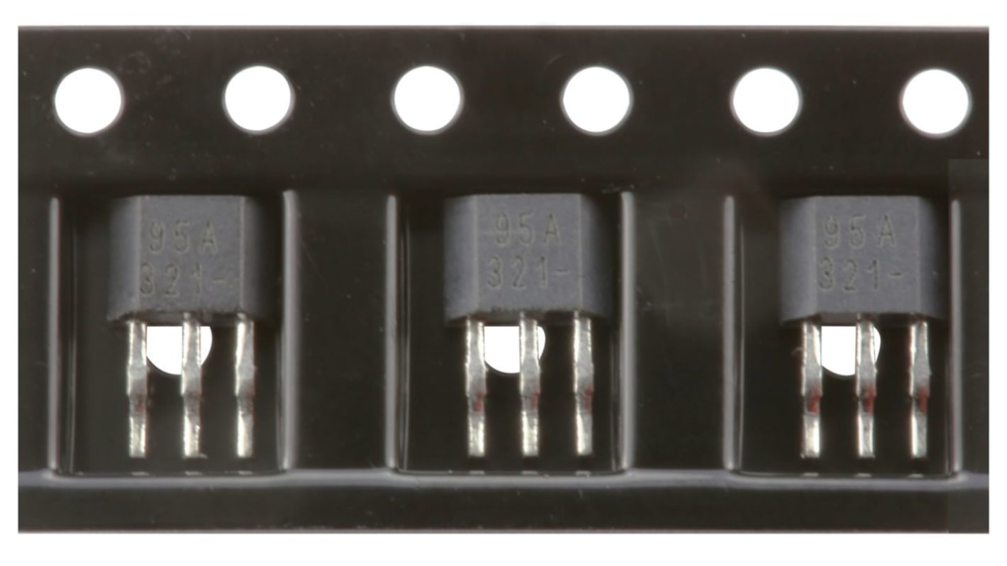 Honeywell 霍尔效应传感器芯片, 3针, TO-92, 贴片安装