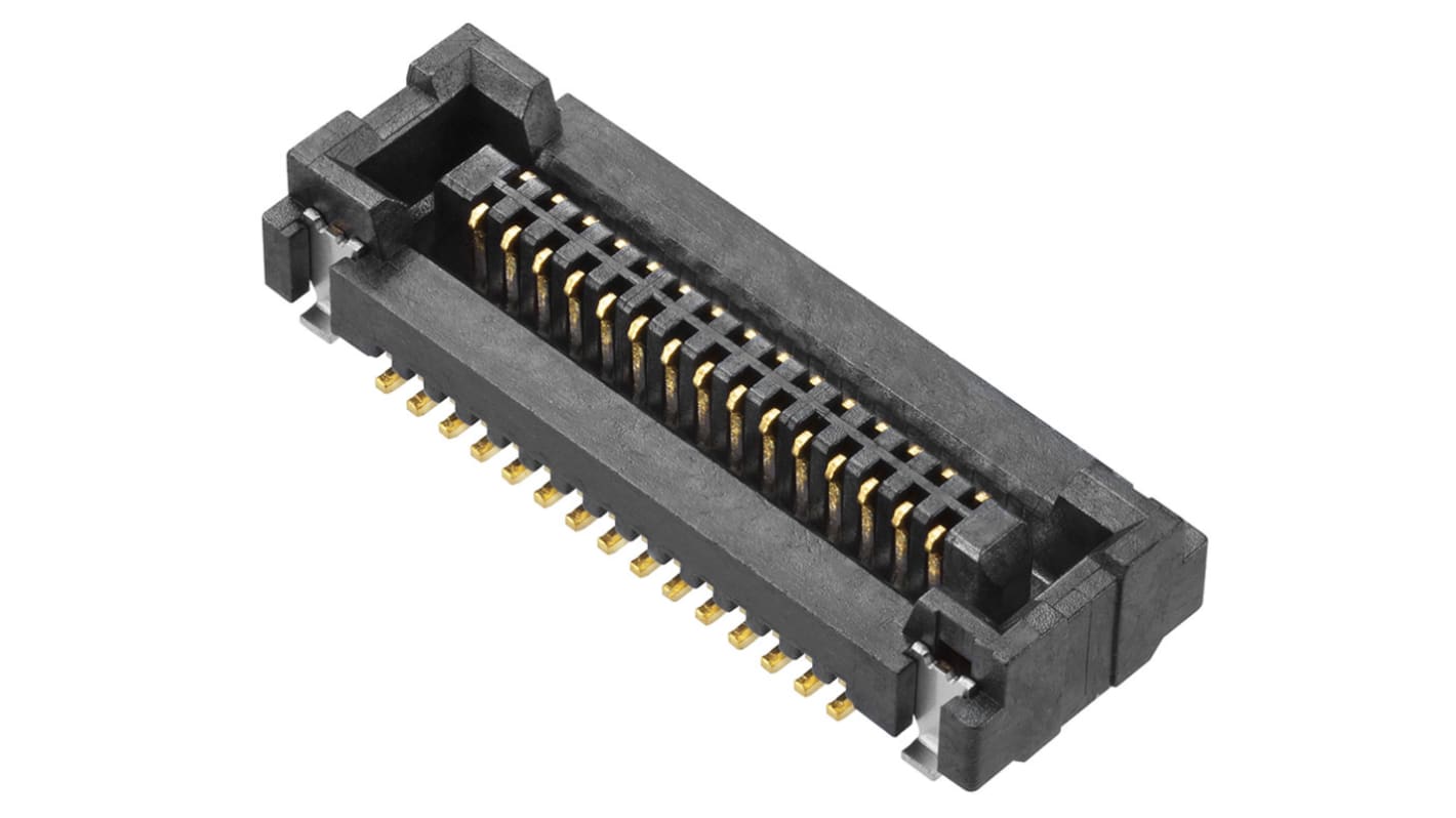 Molex 30p双排排母 垂直板对板连接器, 0.4mm间距, SMT安装, FSB3系列