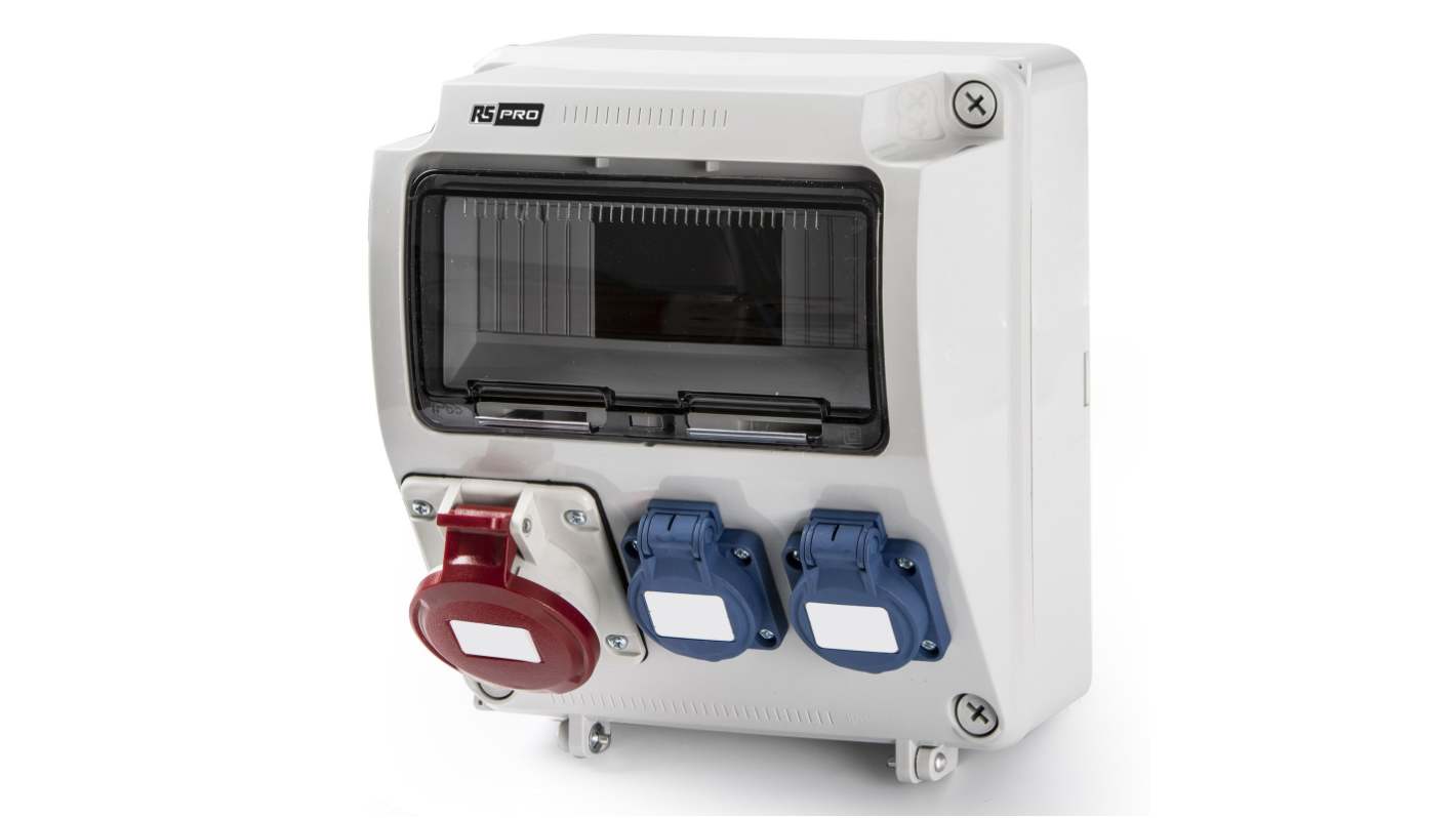 Connettore di alimentazione industriale RS PRO, 2P + E, 16A