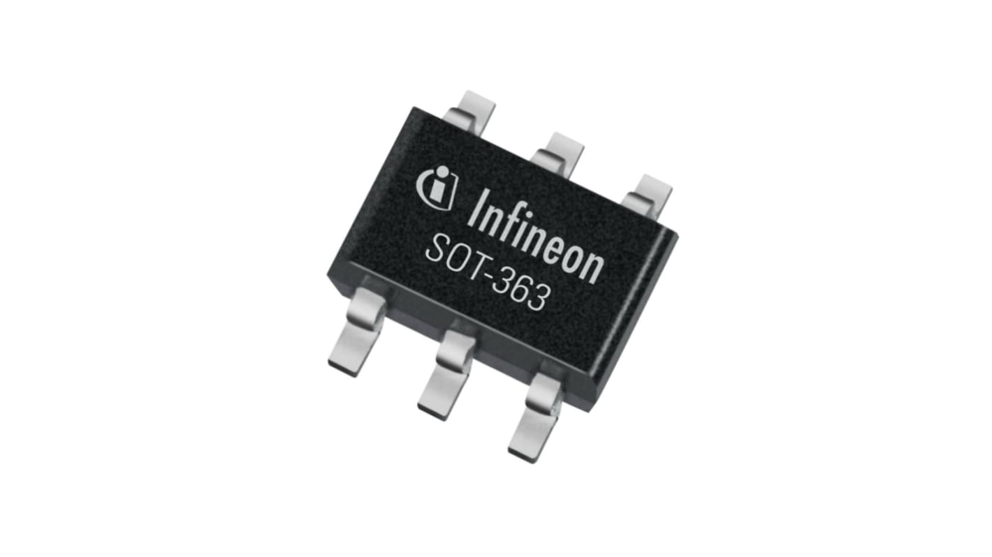 Infineon OptiMOS™ 2 N-Channel MOSFET, 1.5 A, 20 V, 6-Pin SOT-363 BSD214SNH6327XTSA1