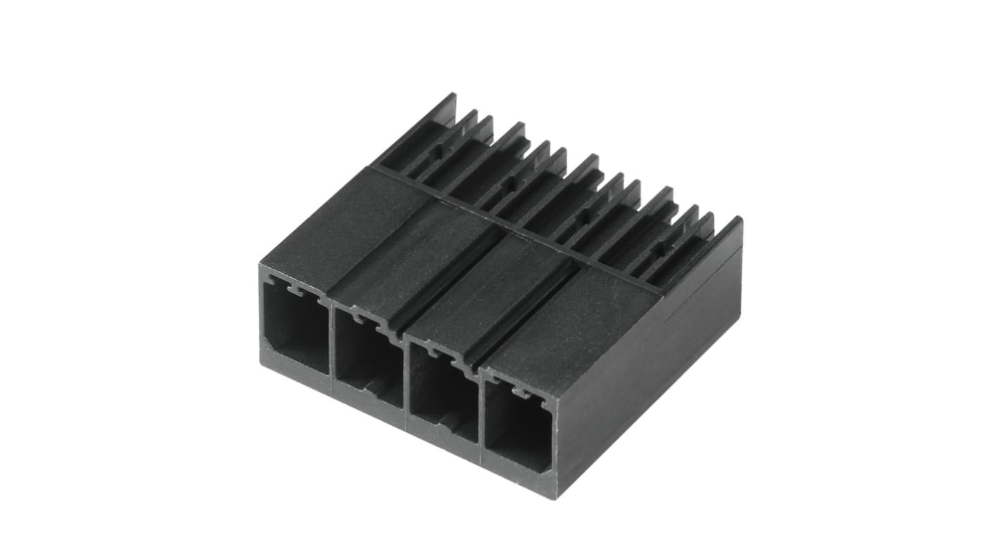 Weidmuller, 7.62mm Pitch, BV/SV 7.62HP, 4 Way, PCB Connector, Header, PCB, 2499550000