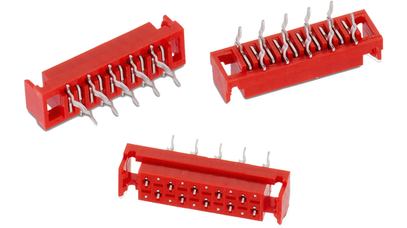 Embase pour CI Wurth Elektronik, WR-MM, 12 pôles , 2.54mm, 2 rangées , Droit