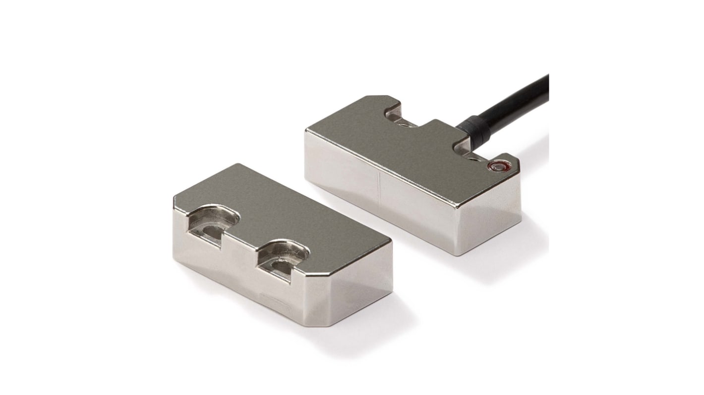 Omron F3S 2m Kabel Berührungsloser Sicherheitsschalter aus Edelstahl, 2 Öffner, Magnet