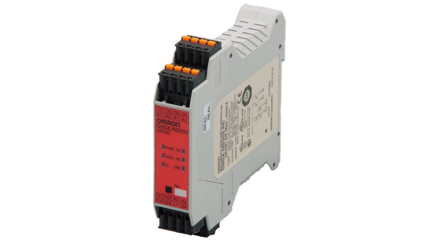 オムロン セーフティリレー, 24V, 安全接点:2, 安全スイッチ オムロン セーフティリレー, 24V, 安全接点:2, 安全スイッチ