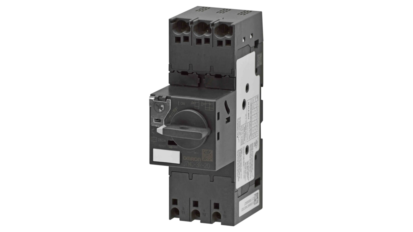 Interruttore automatico del motore Omron, 200 → 690 V., 1 → 1,6 A