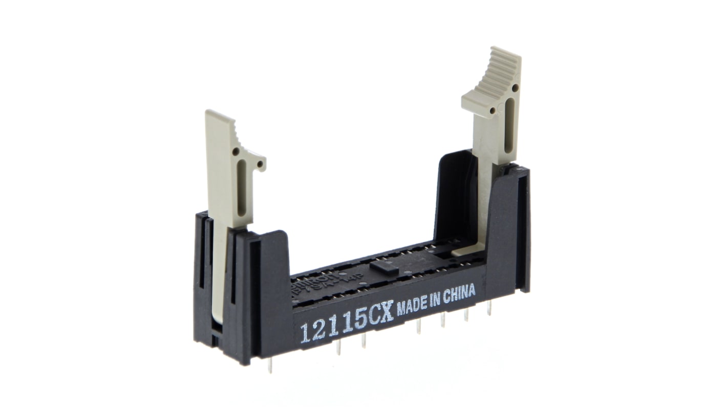 Omron P7SA 14 Pin DIN Rail Relay Socket, for use with G7SA Series