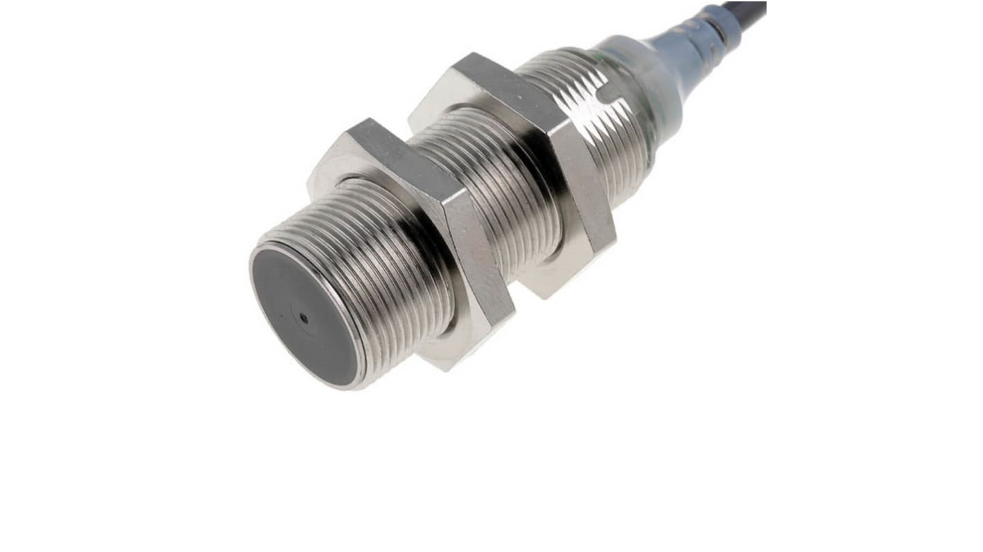 Rs-Online Sensore di prossimità Cilindro filettato Omron M18 rilevamento 8 mm 12 → 24 V CC