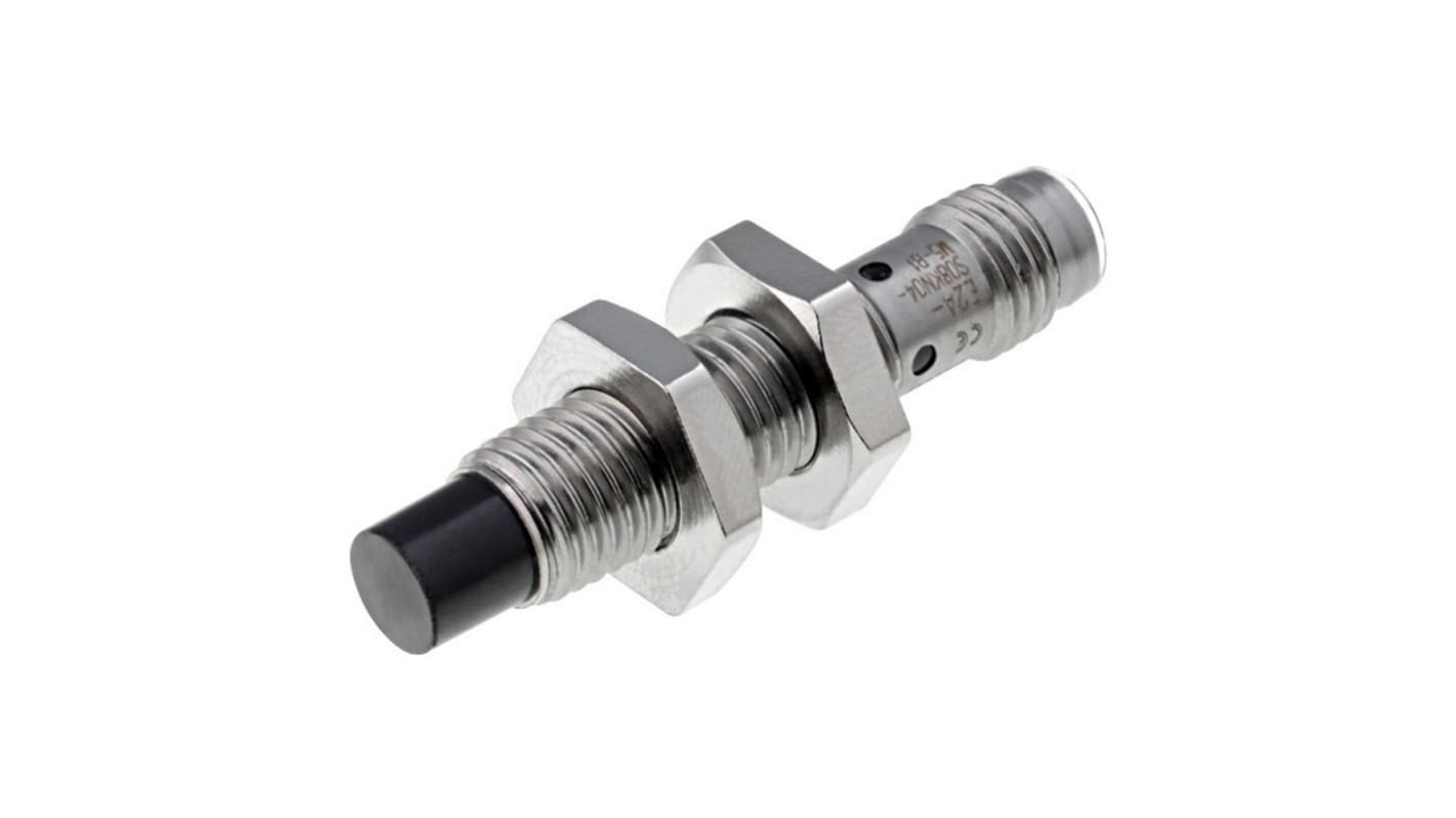 Rs-Online Sensore di prossimità Cilindro filettato Omron M8 rilevamento 4 mm 12 → 24 V CC