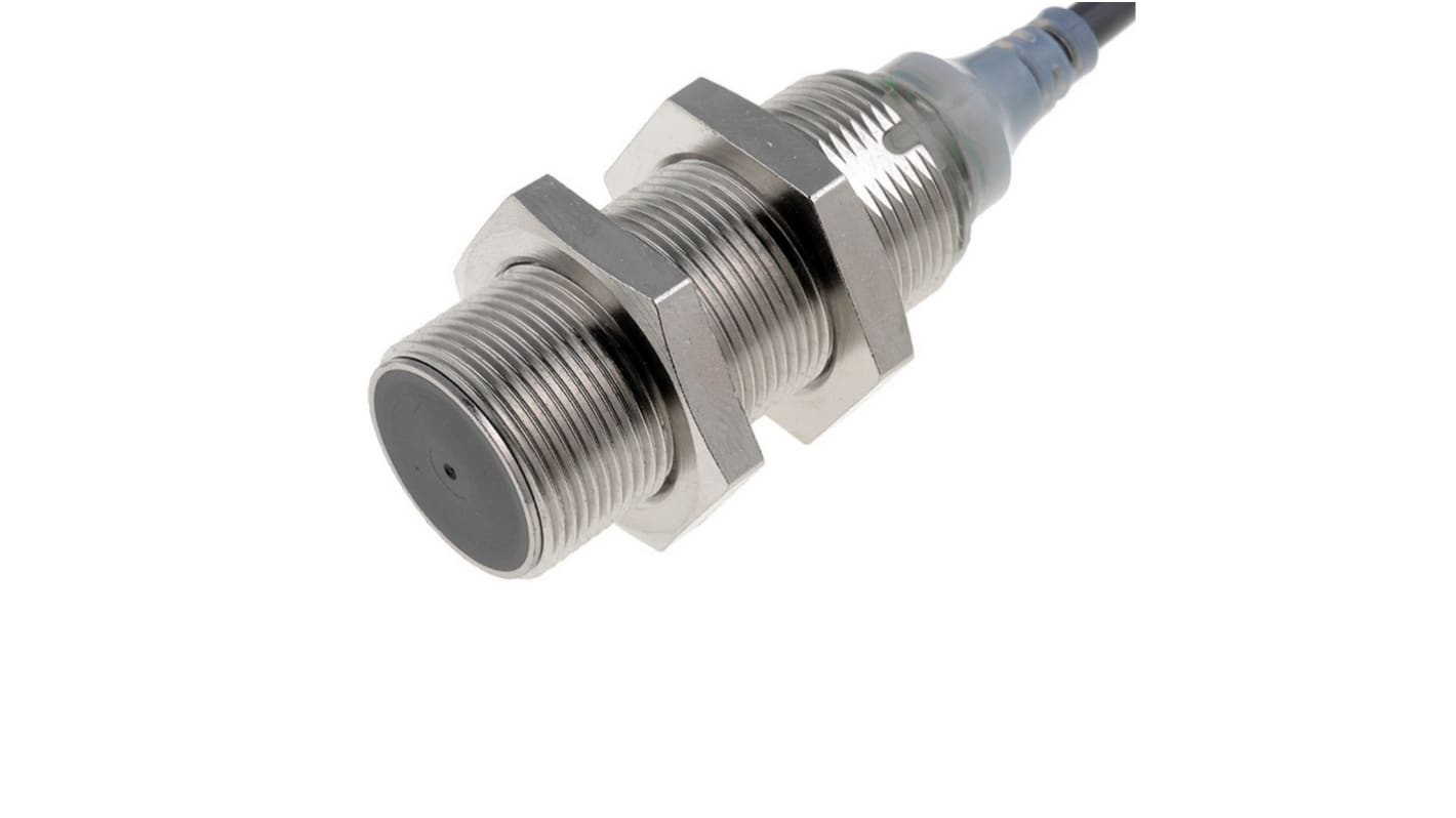 Rs-Online Sensore di prossimità Cilindro filettato Omron M18 rilevamento 8 mm 12 → 24 V CC