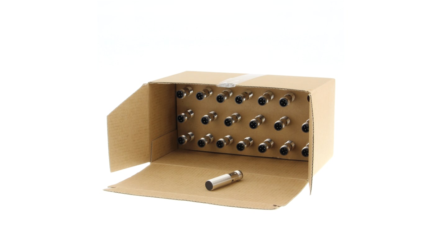 Rs-Online Sensore di prossimità Cilindro filettato Omron M12 rilevamento 4 mm 10 → 30 V CC
