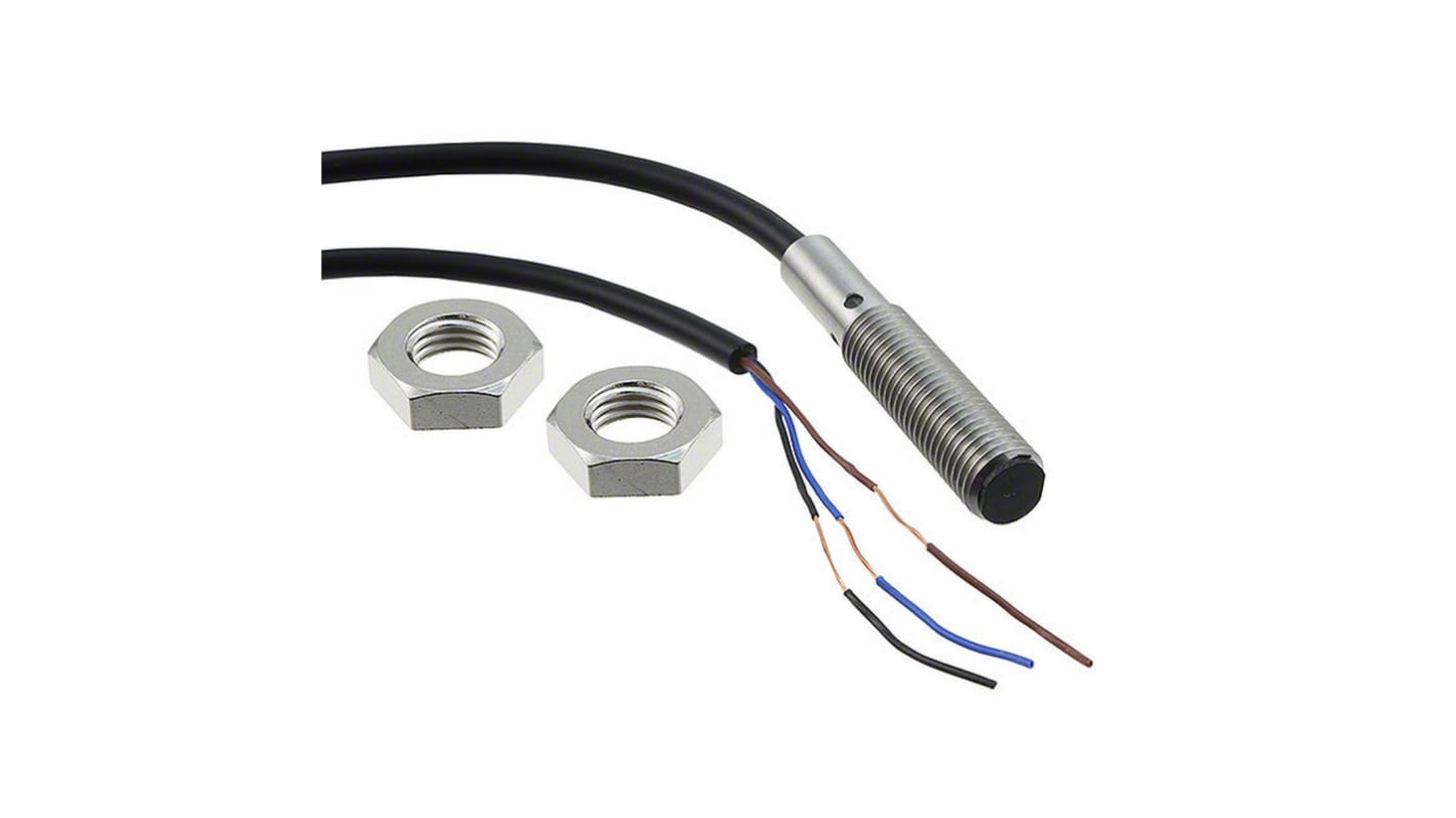 Rs-Online Sensore di prossimità Cilindro filettato Omron M8 rilevamento 2 mm 10 → 30 V CC