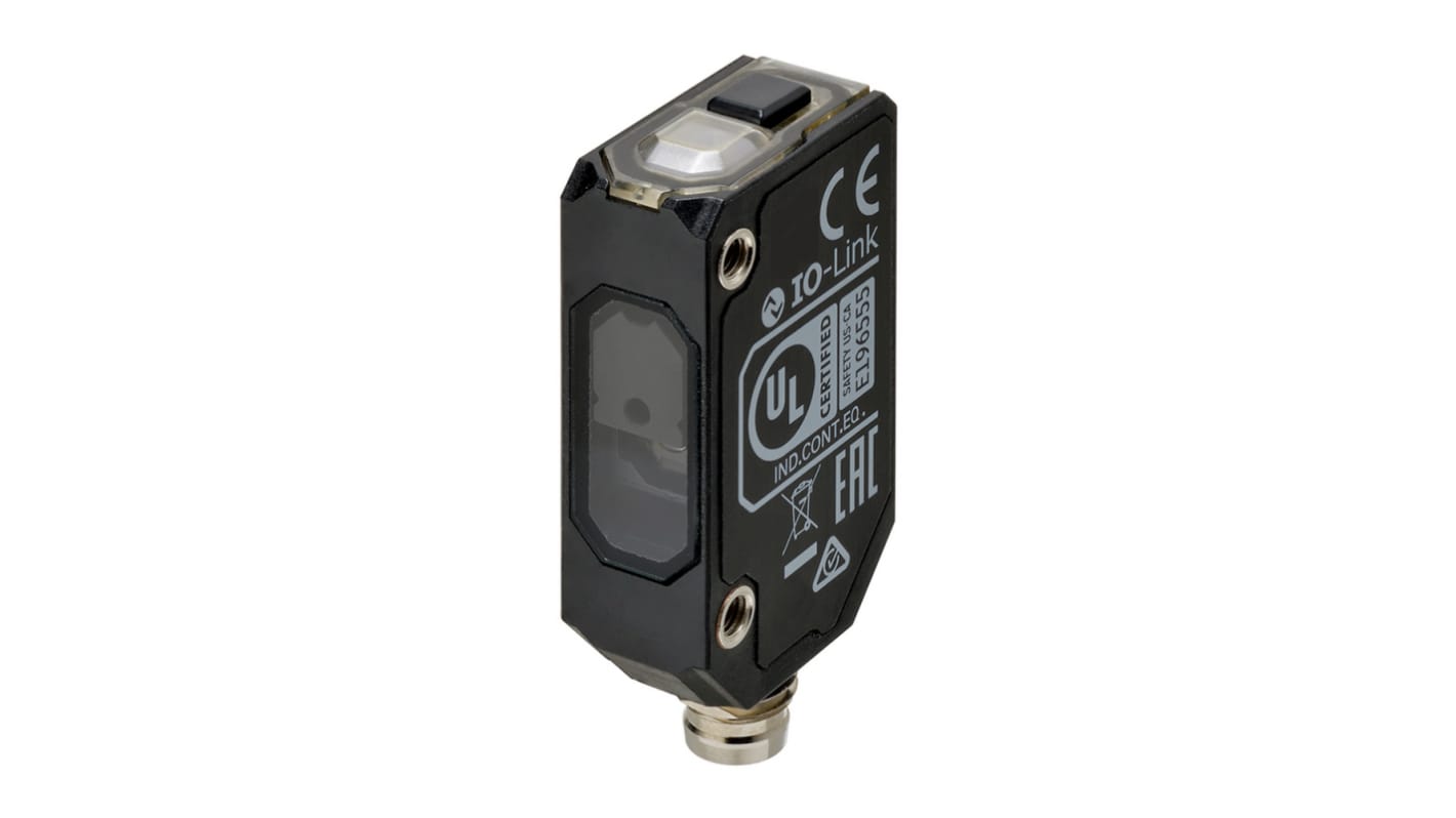 Rs-Online Sensore fotoelettrico Rettangolare Omron a soppressione di sfondo rilevamento 50 → 1000 mm uscita PNP