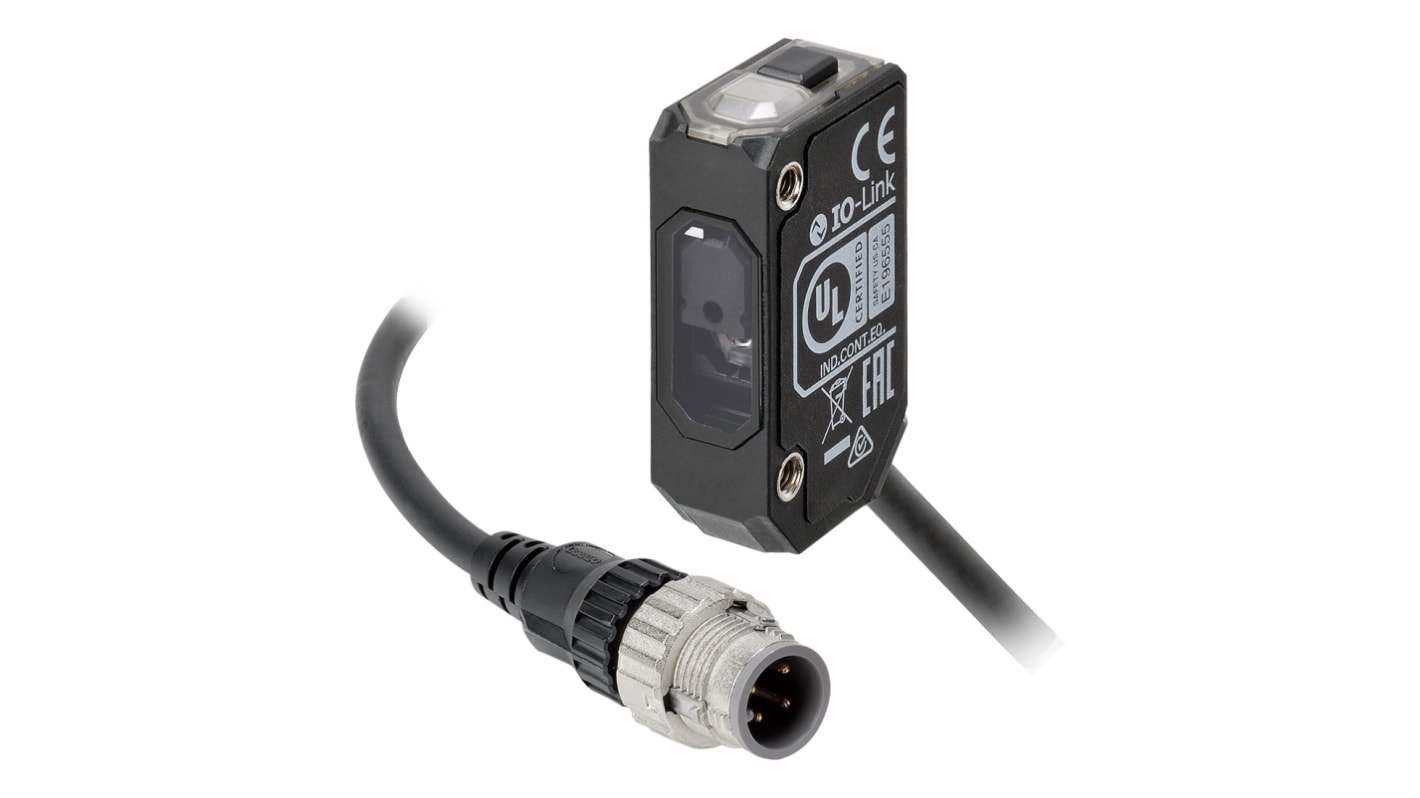 Rs-Online Sensore fotoelettrico Rettangolare Omron a soppressione di sfondo rilevamento 50 → 1500 mm uscita PNP