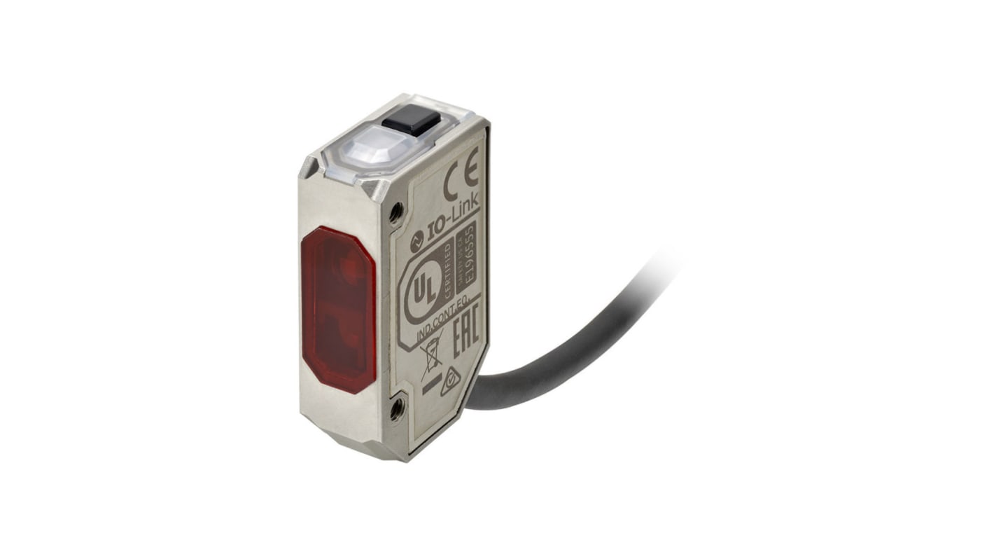 Rs-Online Sensore fotoelettrico Rettangolare Omron a soppressione di sfondo rilevamento 10.80 → mm uscita PNP