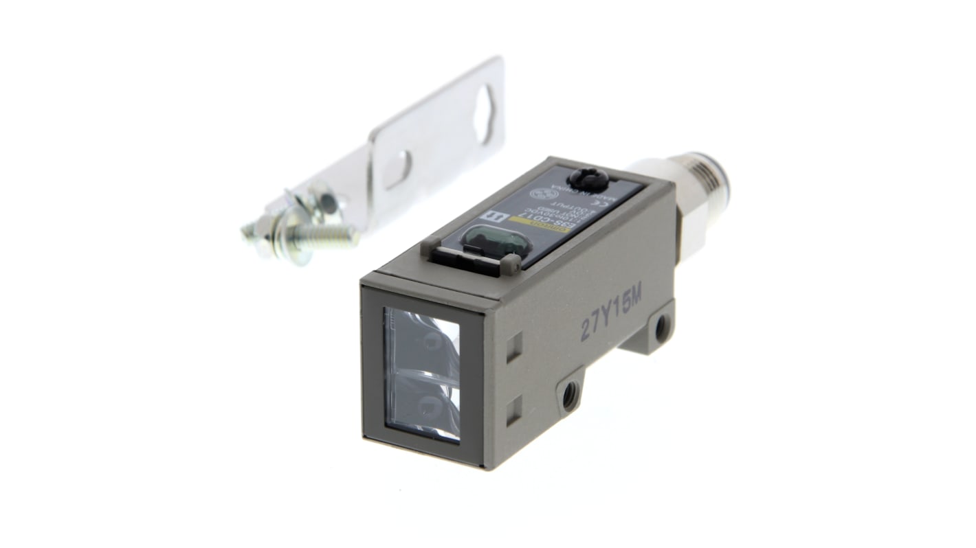 Omron Polarised Retro Reflection Photoelectric Sensor, Rectangular Sensor, 2 m Detection Range
