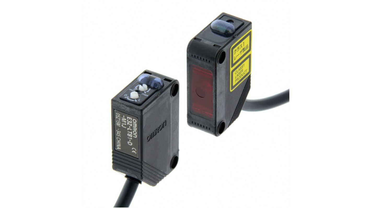 Rs-Online Sensore fotoelettrico Rettangolare Omron a fascio diretto rilevamento 60 m uscita NPN