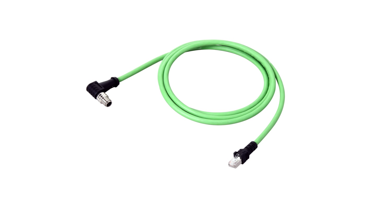 Omron FHV Series Ethernet Cable, 5m Cable Length for Use with FHV7
