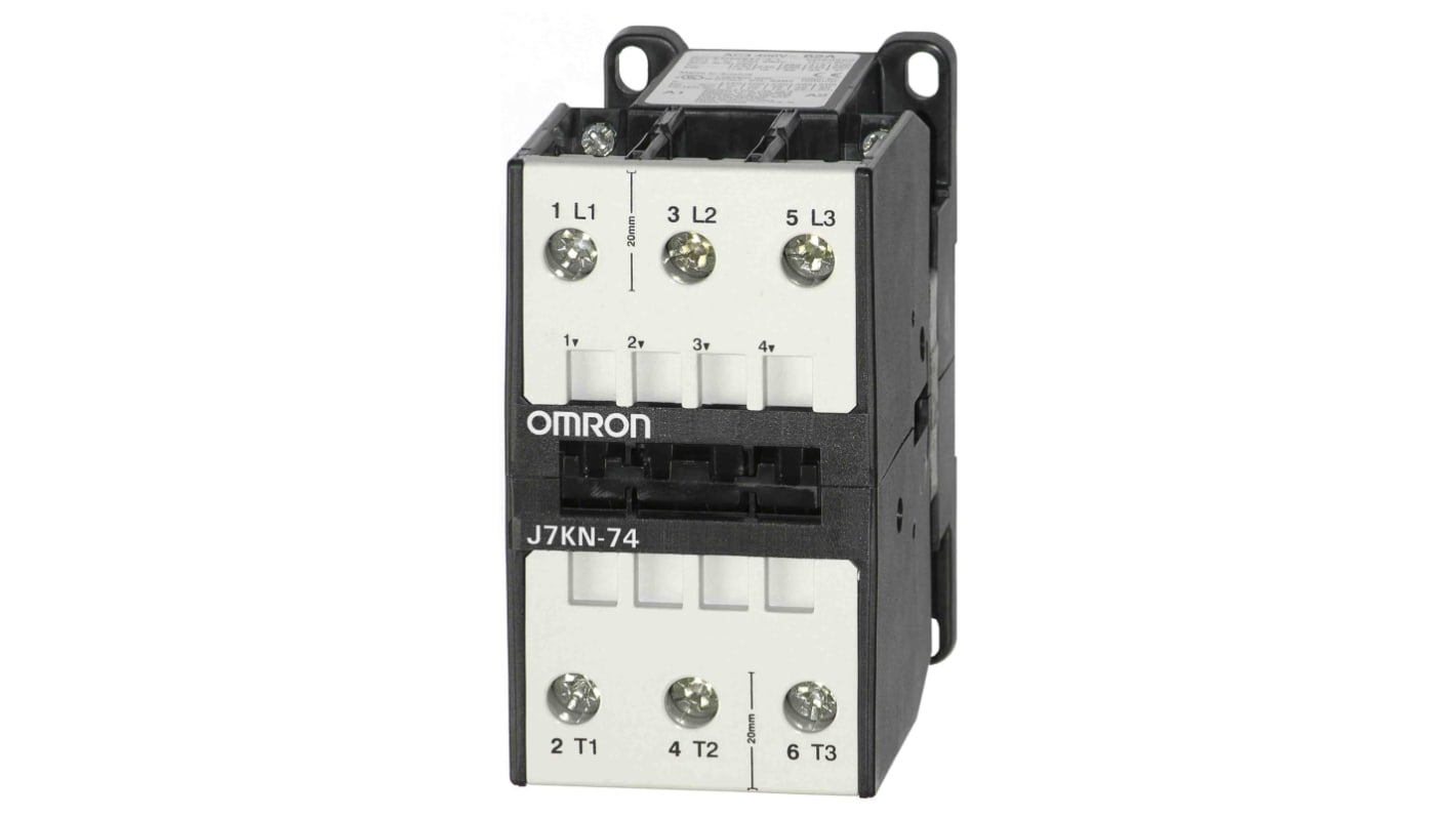 Stycznik 230 V AC Omron styki: 3 37 kW 74 A J7KN-74 230