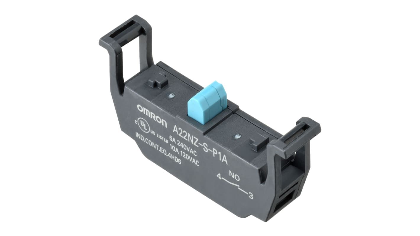 オムロン コンタクトブロック 1NO A22NZ-S-P1A