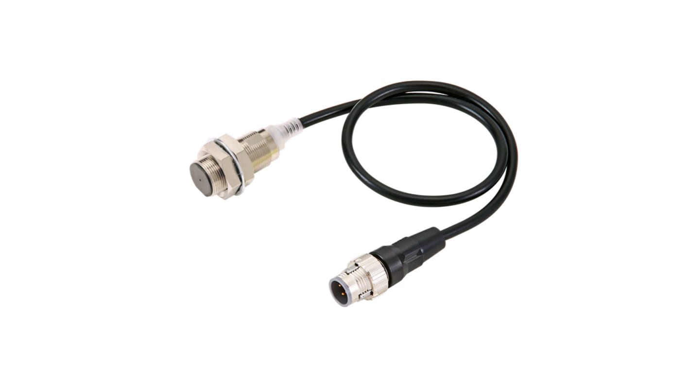 Rs-Online Sensore di prossimità Cilindro filettato Omron M18 rilevamento 12 mm 10 → 30 V c.c