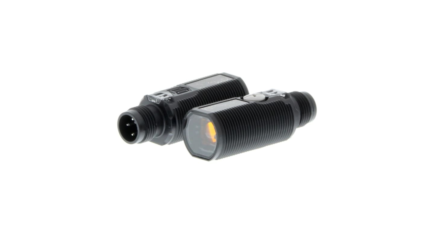 Rs-Online Sensore fotoelettrico Cilindrico Omron a fascio diretto rilevamento 15 m uscita NPN/PNP