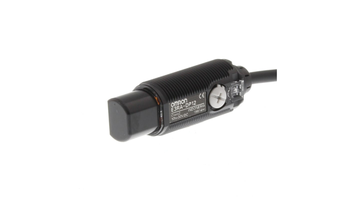 Rs-Online Sensore fotoelettrico Cilindrico Omron a diffusione rilevamento 300 mm uscita PNP