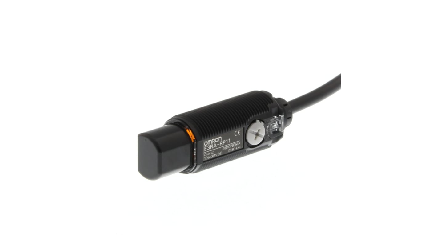 Rs-Online Sensore fotoelettrico Cilindrico Omron a retroriflessione rilevamento 100 → 4000 mm uscita NPN