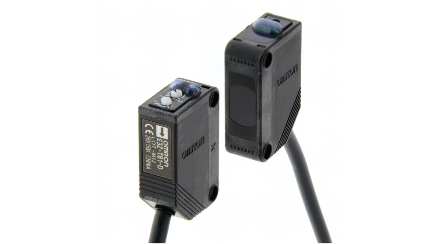 Rs-Online Sensore fotoelettrico Rettangolare Omron a fascio diretto rilevamento 30 m uscita PNP