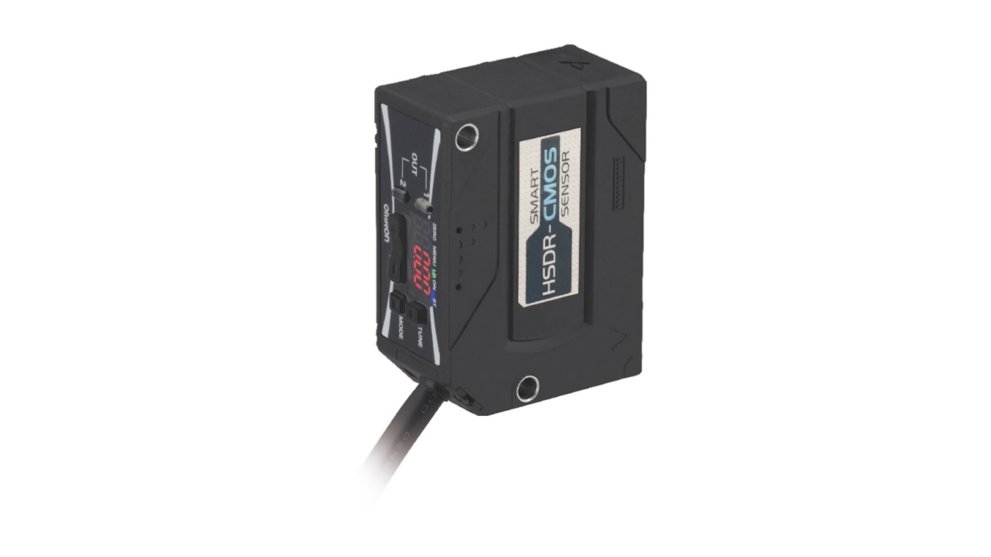 Omron Diffuse Photoelectric Sensor, Rectangular Sensor, 300 mm Detection Range