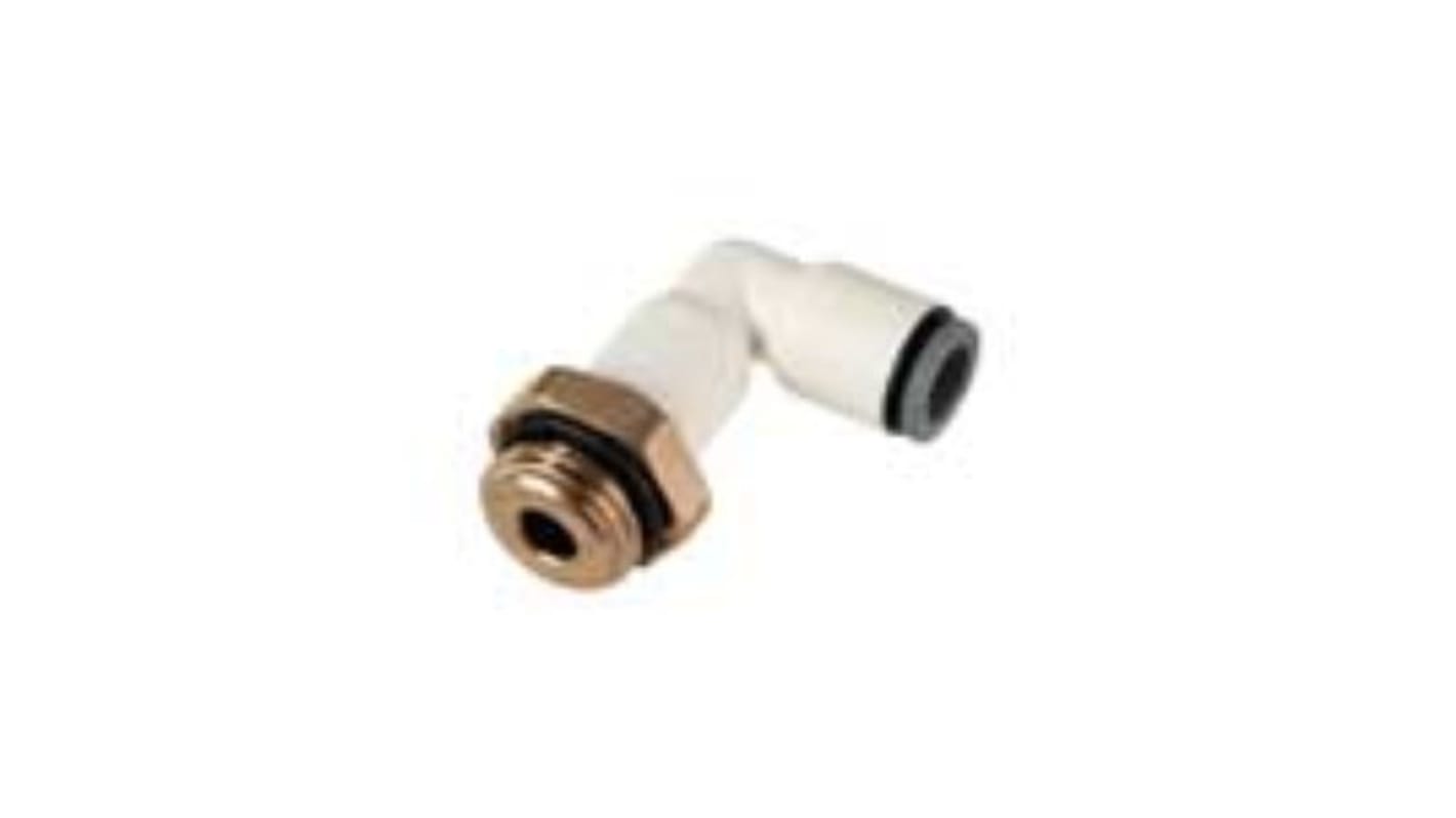 Legris LF6900 LIQUIfit Series Push-in Fitting, G 3/8 Male, Threaded Connection Style