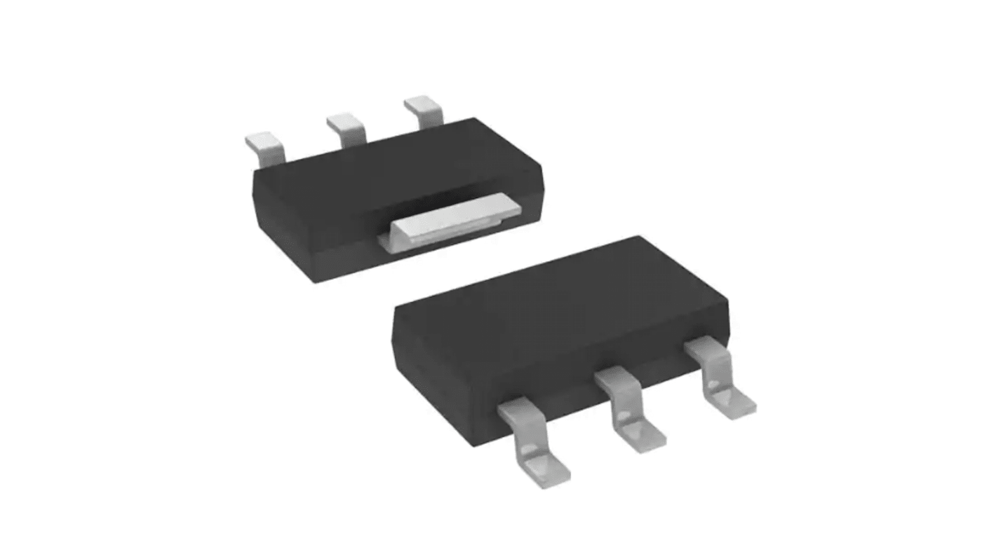 onsemi LM1117MPX-50NOPB, 1, Voltage Regulator 800mA, 5 V 3-Pin, SOT-223