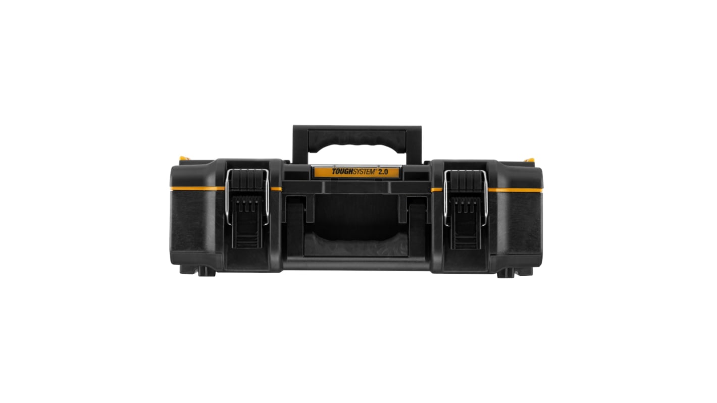 DeWALT TOUGHSYSTEM 2.0 Plastic Tool Box, 371 x 554 x 165mm