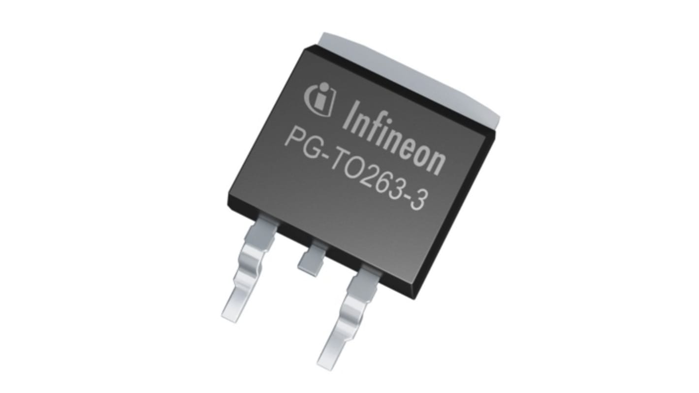 MOSFET Infineon, canale N, 0,0041 O, 120 A, D2PAK (TO-263), Montaggio superficiale