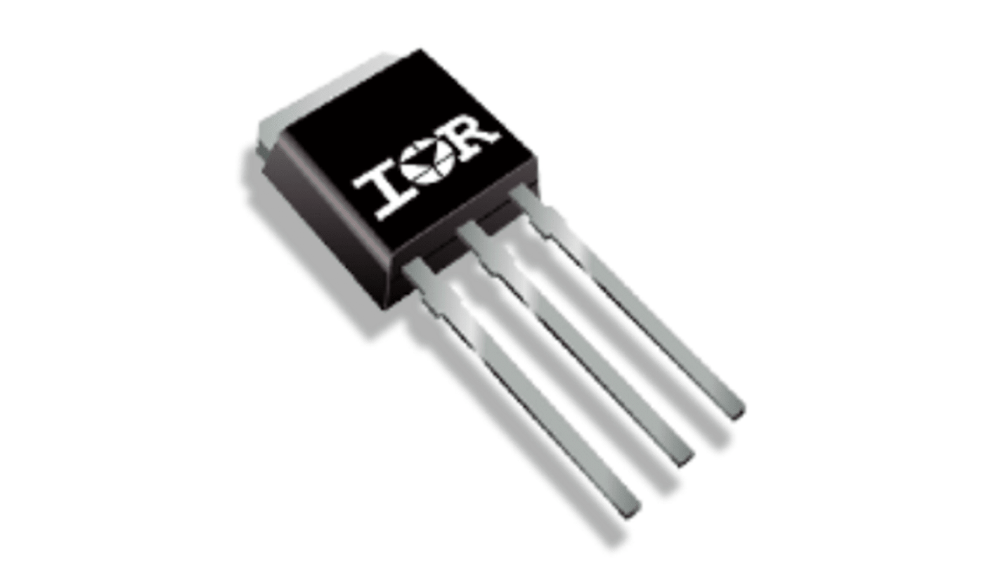 Infineon HEXFET N-Channel MOSFET, 59 A, 75 V, 3-Pin IPAK IRFU7746PBF
