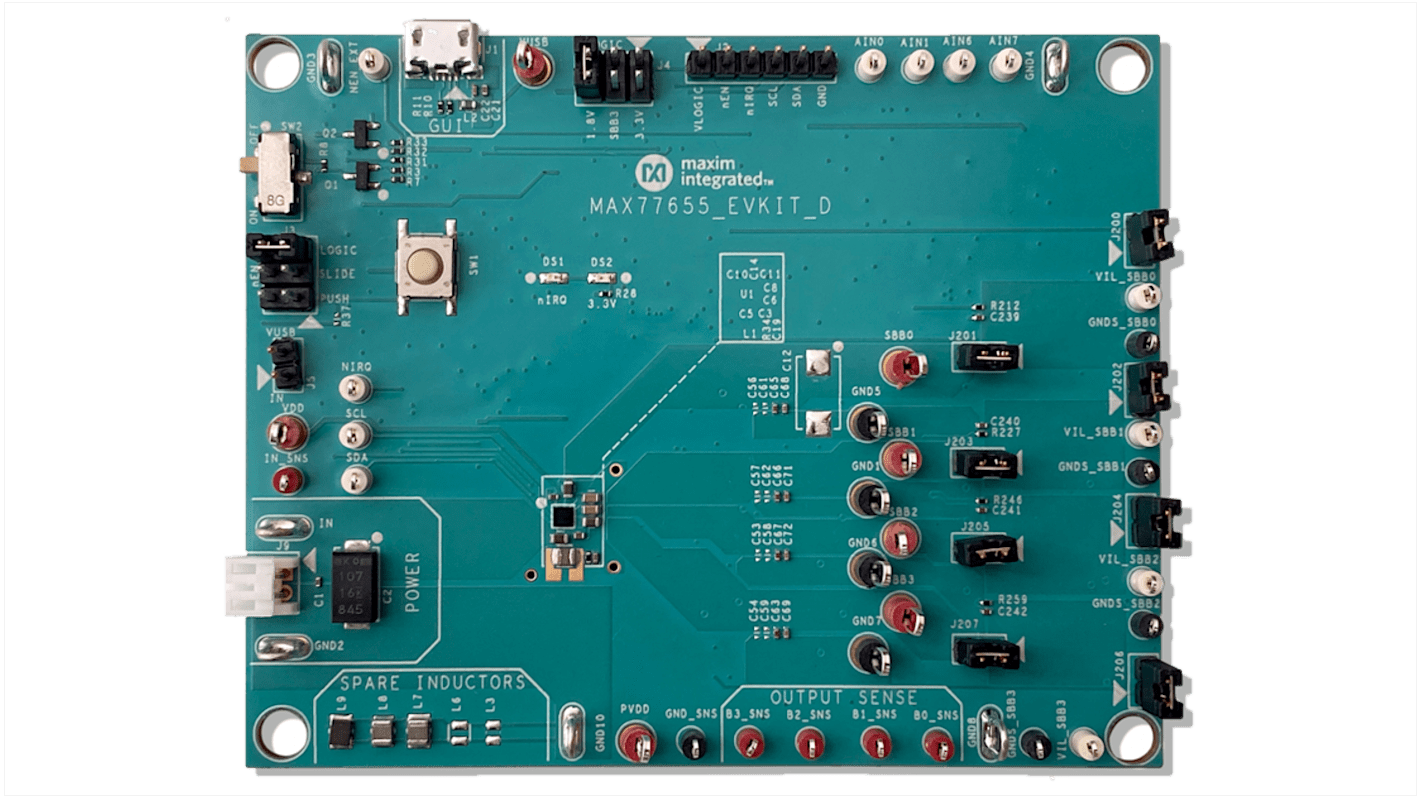 Maxim Integrated MAX77655EVKIT# for MAX77655 for MAX77655