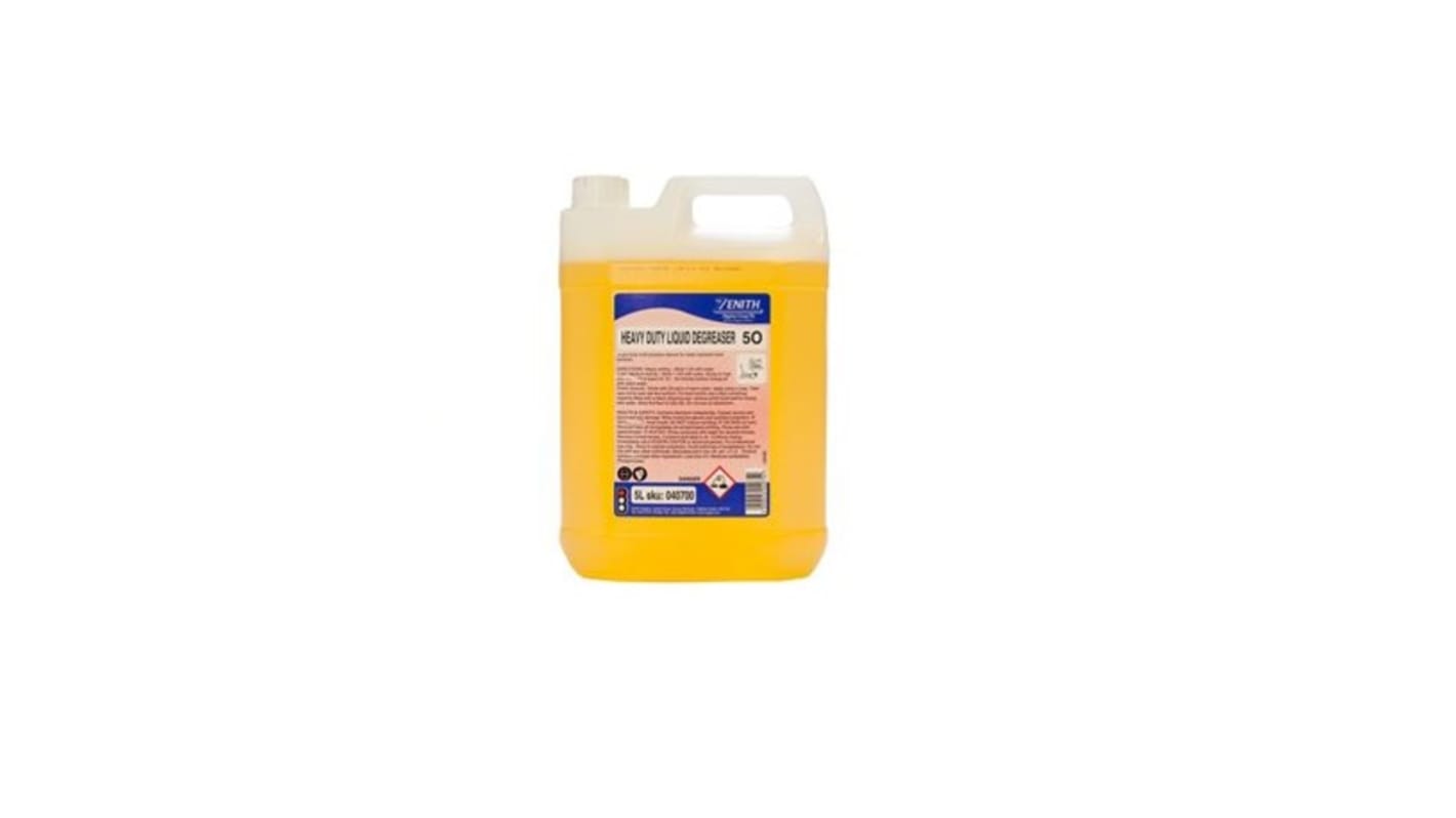 Zenith Hygiene Heavy Duty Cleaner Degreaser 5 L Can