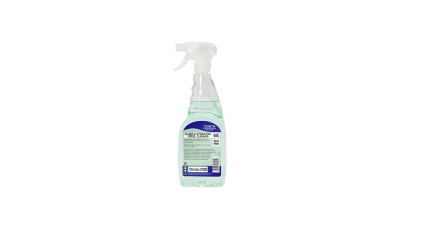 Zenith Hygiene Glass & Stainless Steel Cleaner 750 ml Spray