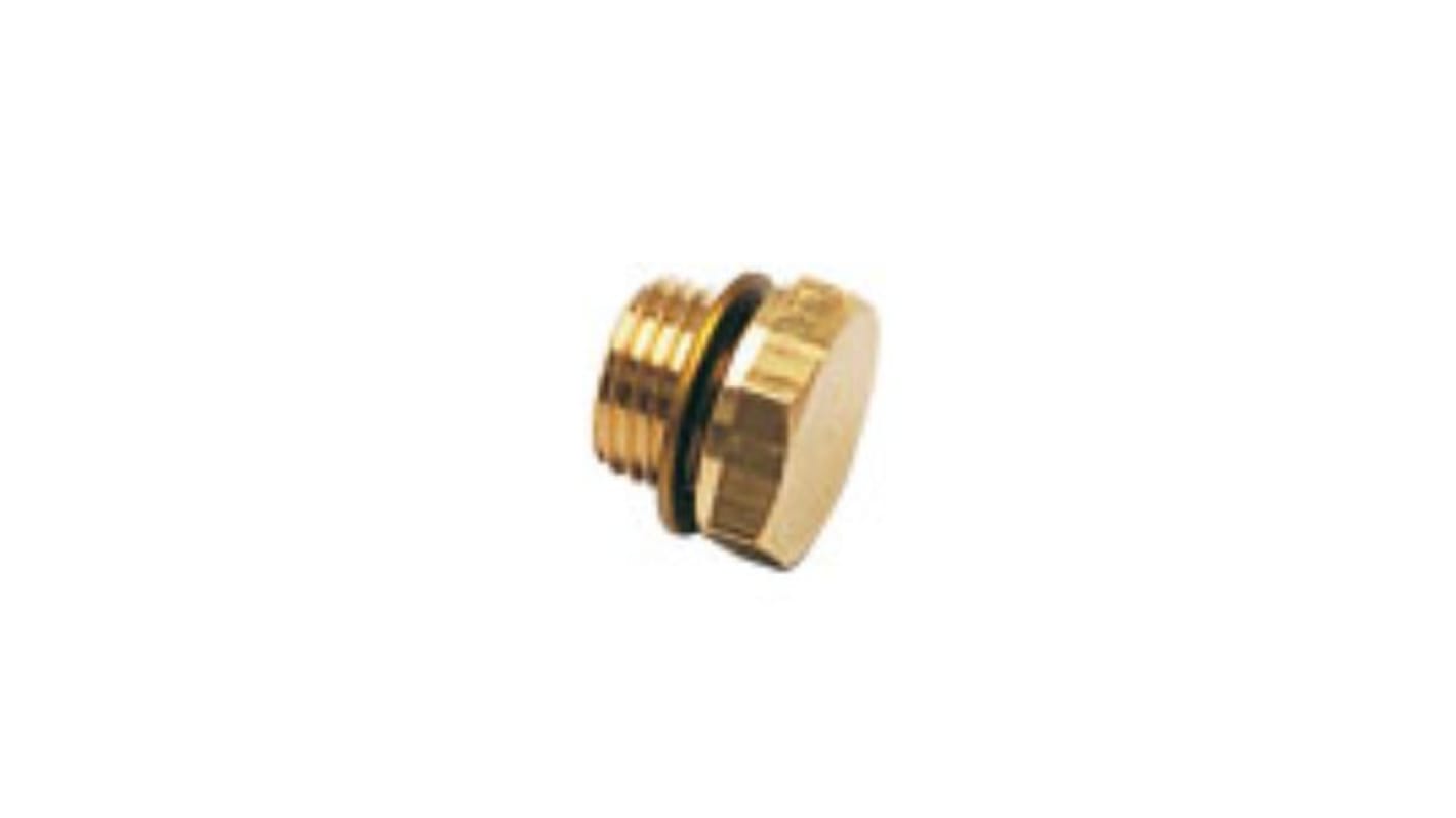 Legris G 1/2 Brass Plug Fitting