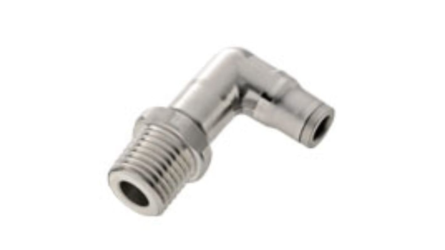 Legris Male Stud Elbow, G 1/8 Male, Threaded Connection Style