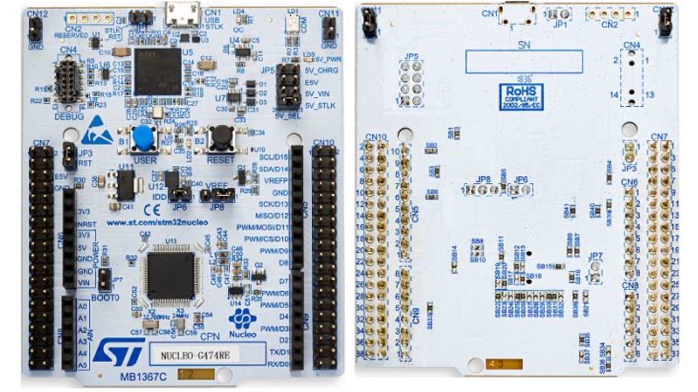 STMicroelectronics STM32单片机开发板, Nucleo-64 boards