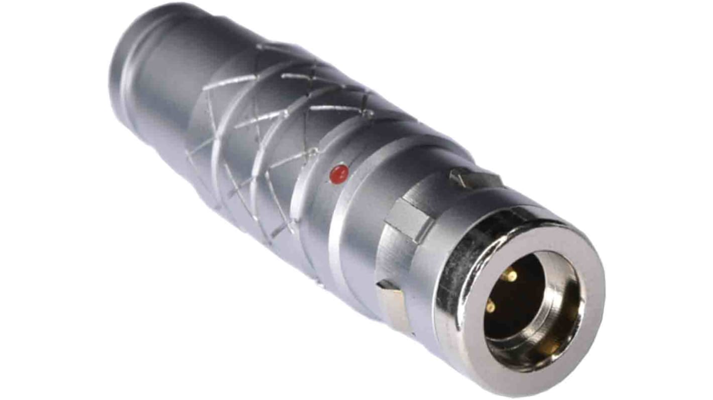 Amphenol PCD US Circular Connector, 3 Contacts, Plug, IP68, FLOS+ K Series