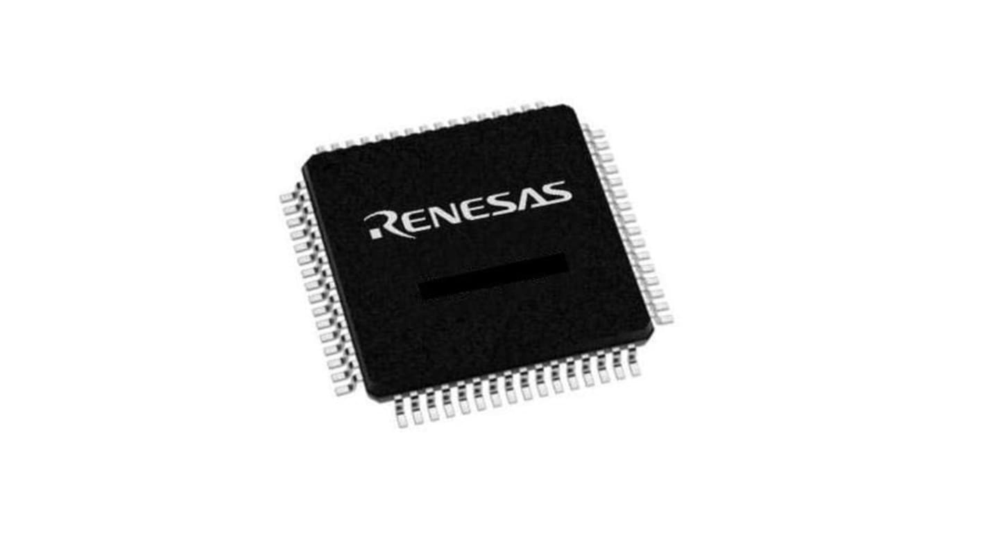 Renesas Electronics, 32bit RXv3, RX66T Microcontroller, 160MHz, 512 kB Flash, 64-Pin LFQFP