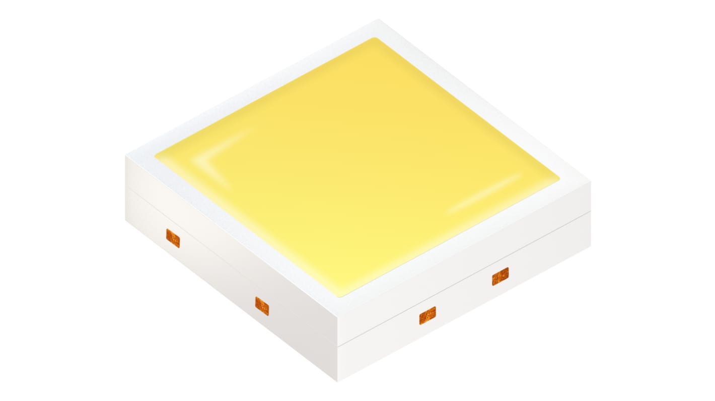 ams OSRAM2.8 V White LED  SMD, GW PLLRA1.CM GW PLLRA1.CM-M3M8-XX58-1-700-R18