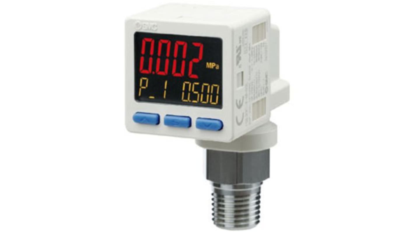 Pressostato ISE20C-T-N02-B, pressione massima 10 bar